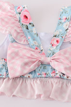 Petal perfection print 2pc girl swimsuit - ARIA KIDS
