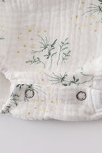 Floral print muslin bubble - ARIA KIDS