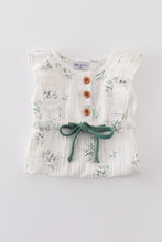 Floral print muslin bubble - ARIA KIDS