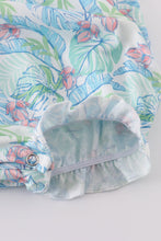 Tropical rainforest plant print bubble - ARIA KIDS