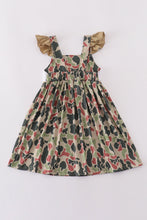 Camouflage cross embroidery dress - ARIA KIDS