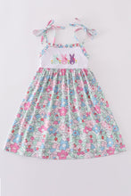 Floral bunny embroidery dress - ARIA KIDS