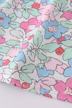 Floral bunny embroidery dress - ARIA KIDS