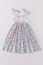 Floral bunny embroidery dress - ARIA KIDS