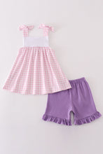Pink bunny french knot girl set - ARIA KIDS