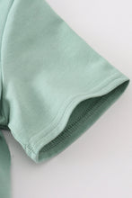 Green bunny applique set - ARIA KIDS