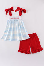 Blue flag embroidery set - ARIA KIDS