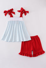 Blue flag embroidery set - ARIA KIDS