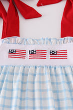 Blue flag embroidery set - ARIA KIDS