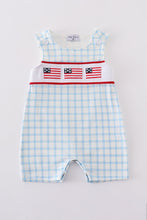 Blue flag embroidery jonjon - ARIA KIDS