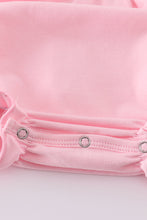 Pink princess embroidery girl bubble - ARIA KIDS