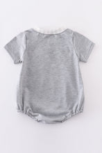 Grey deer embroidery bubble - ARIA KIDS