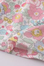 Blue floral print set - ARIA KIDS