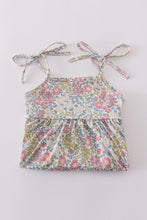 Pastel wildflowers print shorts set - ARIA KIDS