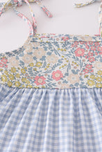 Pastel wildflowers print mom&me tiered dress - ARIA KIDS