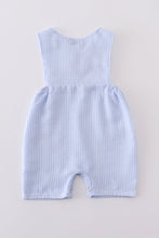 Blue cross embroider smocked set - ARIA KIDS