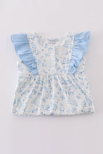 Easter duck bunny print girl dress - ARIA KIDS