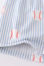Red stripe baseball set - ARIA KIDS