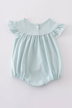 Blue cross embroidery bubble - ARIA KIDS
