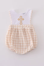 Easter cross embroidery boy bubble - ARIA KIDS