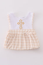 Easter cross embroidery boy bubble - ARIA KIDS