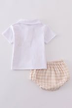 Easter cross embroidery boy bloomer set - ARIA KIDS