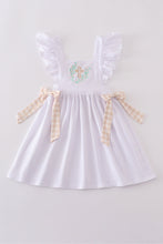 Easter cross embroidery girl dress - ARIA KIDS