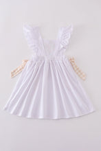 Easter cross embroidery girl dress - ARIA KIDS