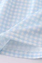 Gingham star embroidery bloomer set - ARIA KIDS