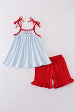 Gingham star embroidery set - ARIA KIDS