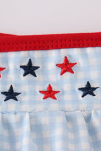 Gingham star embroidery set - ARIA KIDS