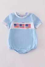 Blue flag embroidery bubble - ARIA KIDS