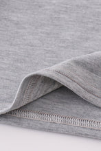 Grey tool embroidery top - ARIA KIDS