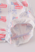 Bow embroidery smocked bubble - ARIA KIDS
