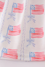 Bow embroidery smocked dress - ARIA KIDS