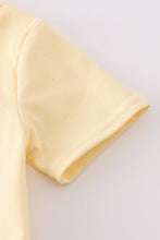 Yellow truck applique bubble - ARIA KIDS