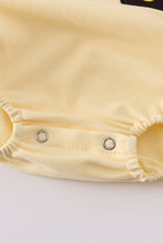 Yellow truck applique bubble - ARIA KIDS