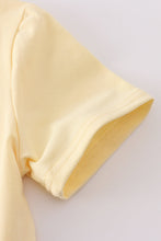 Yellow truck applique top - ARIA KIDS