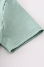 Green duck applique top - ARIA KIDS
