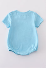Blue fish applique bubble - ARIA KIDS