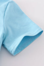 Blue fish applique bubble - ARIA KIDS