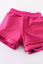 Purple laser shorts - ARIA KIDS