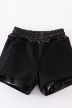 Black laser shorts - ARIA KIDS