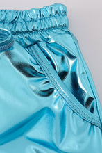 Blue laser shorts - ARIA KIDS