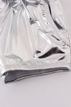Silver laser shorts - ARIA KIDS