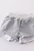 Silver laser shorts - ARIA KIDS