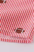 Black stripe I love UGA embroidery football set - ARIA KIDS
