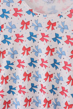 Bow applique print mom&me dress - ARIA KIDS