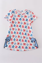 Bow applique print mom&me dress - ARIA KIDS