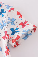Bow applique print mom&me dress - ARIA KIDS